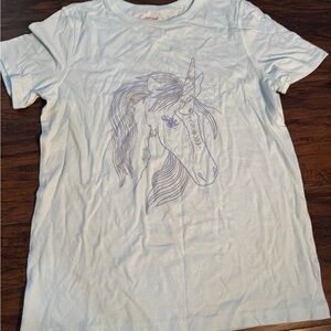 Cat & Jack Blue Short Sleeve Tee